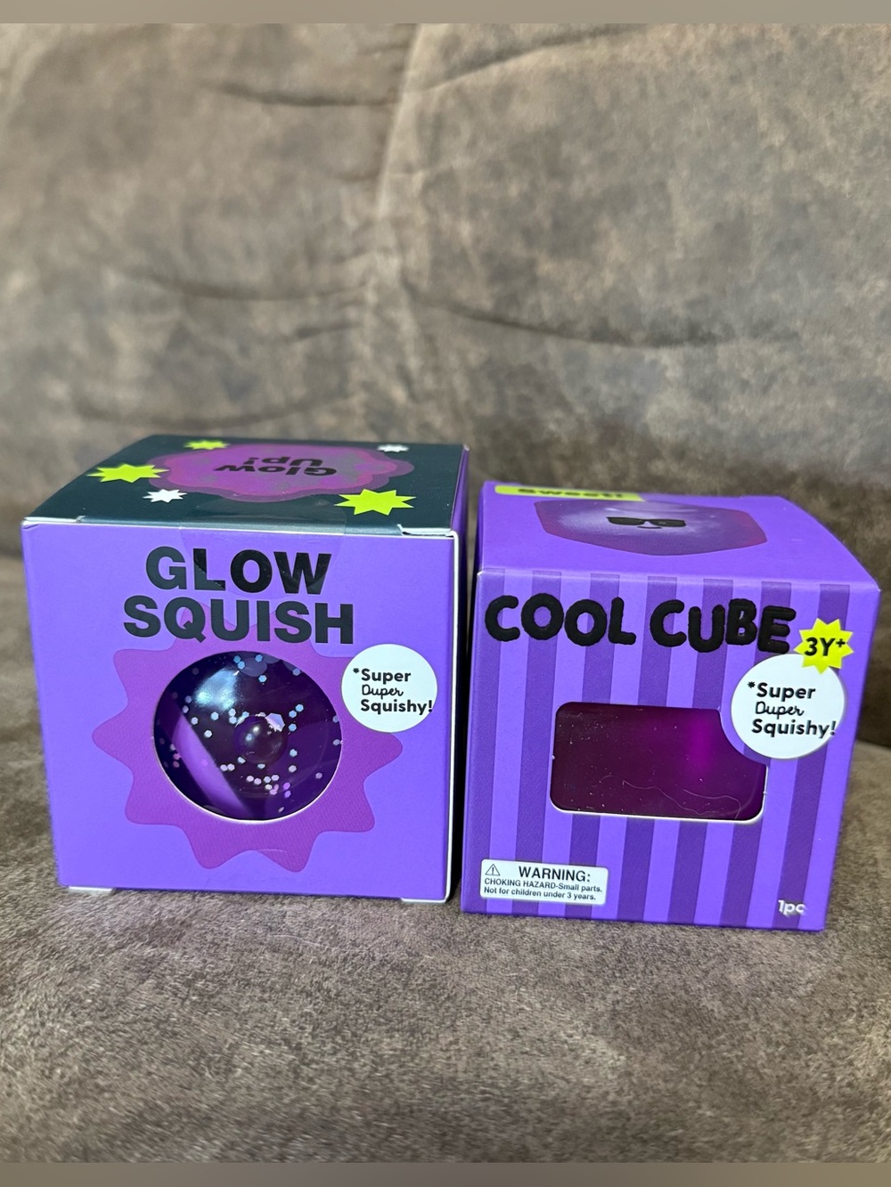 J’adore Cool Cube Glow Squish Squishy Stress Relief Toy Target Glow in the Dark